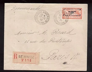 France #246 (Maury #257a) VF Used On FDC Exhibition Cover - Picture 1 of 2