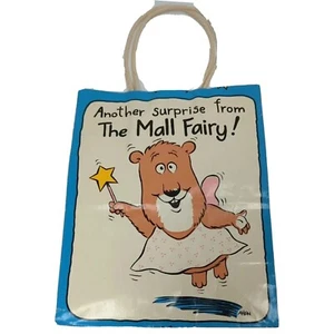 Vintage Hallmark Shoebox Greetings Surprise From Mall Fairy Shopping Gift Bag - Picture 1 of 9