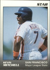 1989 (GIANTS) Star Mitchell/Clark #4 Mitchell/Mitchell - Major League Stats