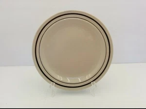 NEWCOR STONEWARE BREAD/DESSERT PLATE, 4027 SATELLITE BLACK, 7-1/2" DIA., CHINA - Picture 1 of 5
