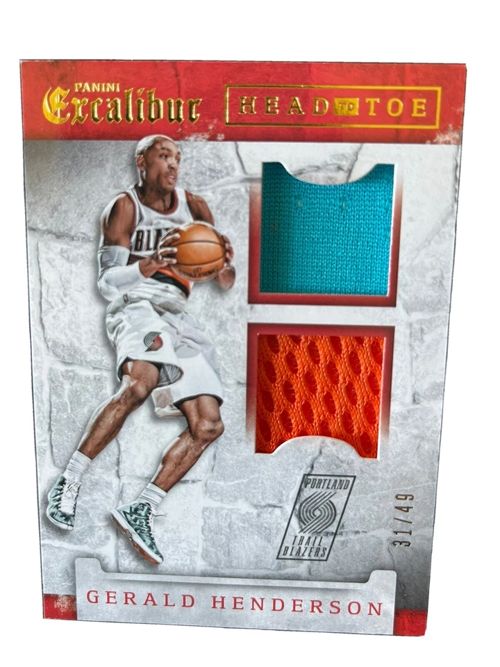 2015-16 Panini Excalibur - Head To Toe #16 Gerald Henderson /49 (MEM) - Image 1 of 3