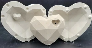 Sechskant Herz Pfeife Gips Schlickerform Keramikguss - Bild 1 von 5