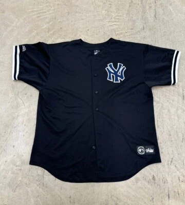 Vintage New York Yankees Majestic Batting Practice Style Jersey VTG MLB - Image 1 of 4