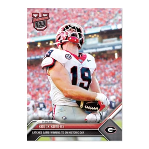 2023 TOPPS NOW BOWMAN U #11 BROCK BOWERS - GEORGIA BULLDOGS - Picture 1 of 2
