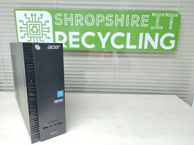 Acer Aspire XC-704 Win10 Desktop PC Intel Pentium J3710 8GB 2TB *USED* - Image 1 of 4