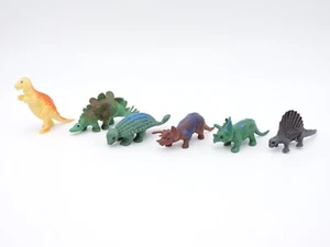 Marx / MPC Prehistoric Dinosaurs Figures vintage T-Rex Ankylosaurus Stegosaurus - Picture 1 of 5