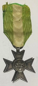 HN Kingdom Of Italy Vittorio Emanuele III Medal Ag Mm38 Service Seniority Q965 - Picture 1 of 2
