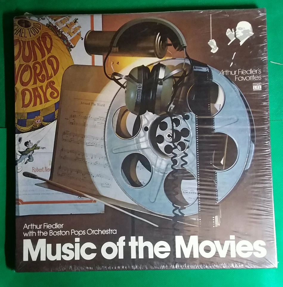 Arthur Fiedler Boston Pops Music Of The Movies 3-LP Set Time-Life 1978 STLF-0007 - Image 1 of 1
