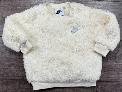 Bebé Niño Niña Ropa Nike 6 Meses Crema Difusa Suéter Foto 1 de 3
