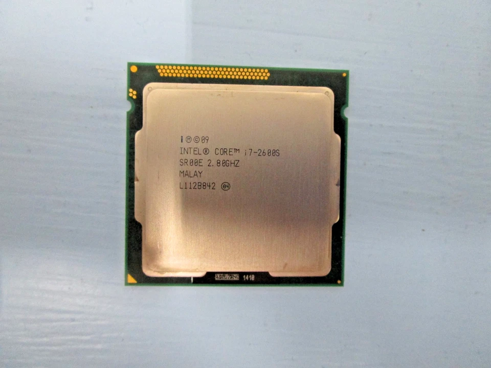 Intel Core i7-2600S SR00E 2.80Ghz LGA 1155 Quad Core Desktop CPU Processor - Image 1 of 2