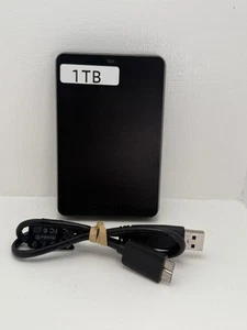Disco duro externo portátil SSD Toshiba 1 TB USB 3.1 funcionando - Imagen 1 de 2