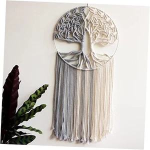 GUKALYLY Tree of Life Macrame Wall Hanging,Chic Handmade Woven Boho Home - Picture 1 of 7