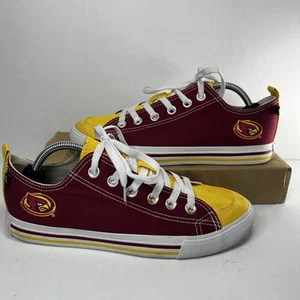 Skicks Iowa State Cyclones Low Top Sneakers Shoes Womens Sz 8 M Canvas Skate - Picture 1 of 11