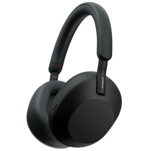 Sony WH-1000XM5 Wireless Closed-Back Over-Ear Noise Cancelling Headphones, Black - Photo 1 sur 3