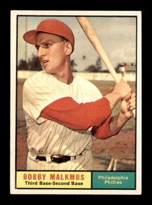 1961 Topps #530 Bob Malkmus   NM X3258760 - Image 1 of 2