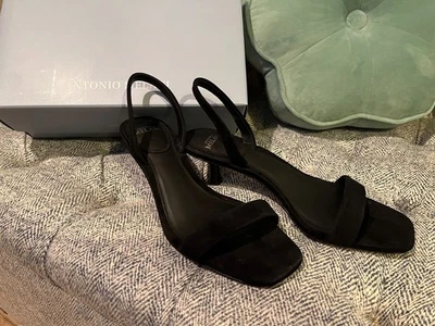 Sandalia Mujer Casual o Elegante Negra Foto 1 de 3