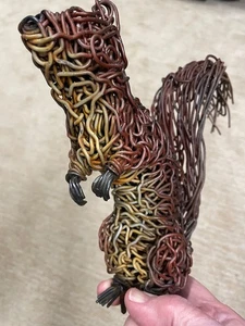 Squirrel by the Wireman, William Arnold. One of a Kind! RARE Find!! - Picture 1 of 8