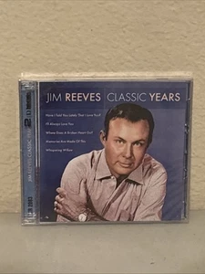Jim Reeves Classic Years Rare Sealed 28-Song 2-CD SET Texas Country Hall Of Fame - Bild 1 von 2