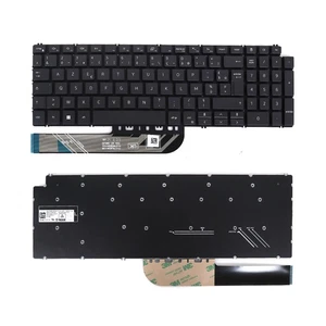 FR Laptop Keyboard for Dell Inspiron 15 5580 5584 5590 5591 5598 5593 7591 7590 - Picture 1 of 5