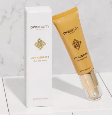 Maquillaje facial OPV Beauty London Joy Adenuga Skin Gold Primer 1,0 fl oz Foto 1 de 3