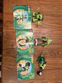 LEGO MIXELS 41518 41519 and 41520 99% Complete With Instructions