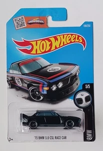 2016 Hot Wheels New 73 BMW 3.0 CSL Race Car Error Missing Side Tampo/Graphics - Picture 1 of 4