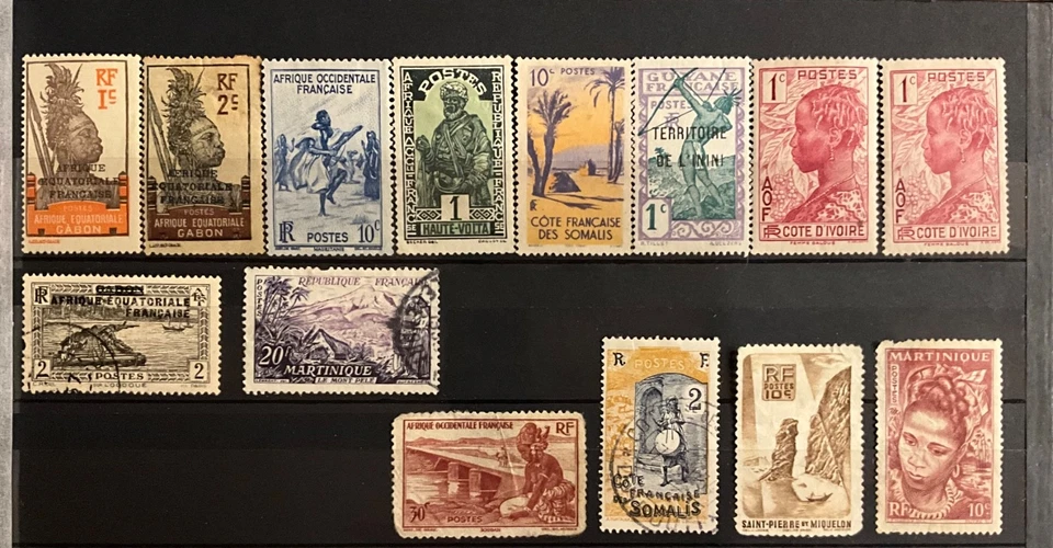 Afrique Occidentale Francaise Gabon Haute Volta Somalis Cote Divoire - Image 1 of 1