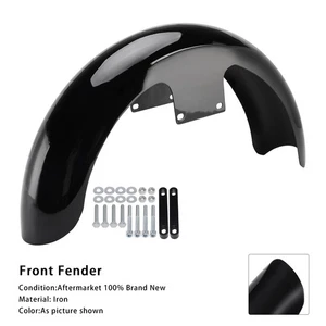 19" Wrap Front Fender Iron Fit For Touring Road Glide Street Glide CVO 2023-2025 - Picture 1 of 13