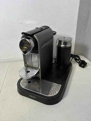 Krups Nespresso Citiz Milk XN730T Pod Coffee Machine Titanium. Working. Descaled - Image 1 of 4