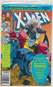 UNCANNY X-MEN #295 1992 Marvel Polybagged sealed w/WOLVERINE & BISHOP CARD - Picture 1 of 2