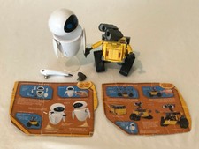 Disney Pixar Wall-E Construct A Bot Eve and Wall E Figures 2008 Thinkway Toys