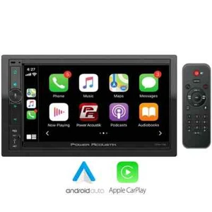 Power Acoustik CPAA-70M Car Double Din 7" Android Auto Apple CarPlay Bluetooth - Picture 1 of 15