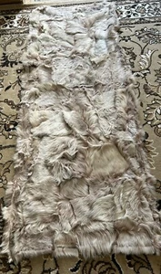 Fellläufer Pelz, Lammfell Patchwork 160 x 60 cm - Zdjęcie 1 z 2