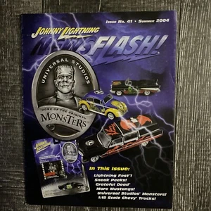 Johnny Lightning Newsflash Diecast Newsletter Edición # 41 Universal Monsters - Imagen 1 de 6