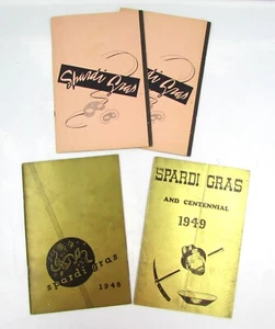 Vintage San Jose State Spardi Gras Programs, 1947-1949 - Picture 1 of 9