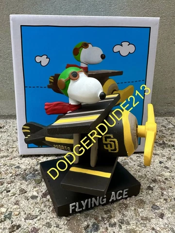 6/4/23 Peanuts Snoopy SD Padres Flying Ace Special Ticket SOLDOUT Bobblehead Cover