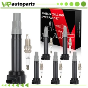 6 For 2009 2010 Dodge Journey V6 3.5L Ignition Coil & Spark Plug - Picture 1 of 7
