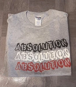 Absolution T-Shirt Large Burn NYHC Hardcore Cro-Mags Beakdown Auseinandersetzung NEU - Bild 1 von 1