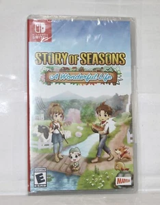 NEW Story of Seasons A Wonderful Life Nintendo Switch Video Game Rated E NEW! - Picture 1 of 10