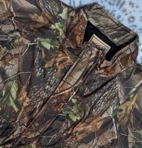WOOLRICH REALTREE HARDWOODS Green Insulated Windproof Hunting Jacket 2xl #p77 - Picture 1 of 13