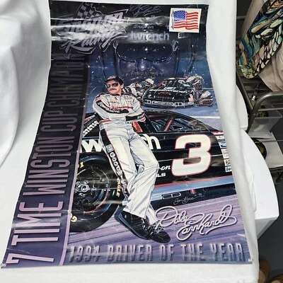 1994 Dale Earnhardt #3 Driver of the Year Snap-On Sam Bass NASCAR Poster - Image 1 of 4