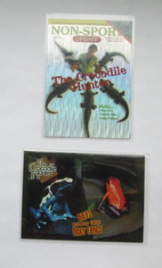 THE CROCODILE HUNTER STEVE IRWIN (Dart/2002) FOIL CASE CARD #CT-1 & PHILLY PROMO