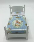 Dolls House Child’s Bed, With Beautiful Bedding