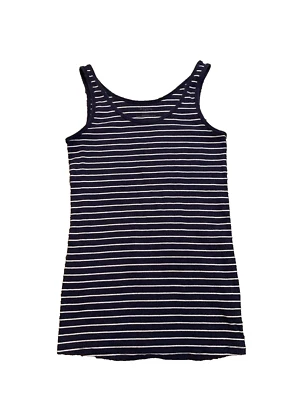 Motherhood Maternity Ribbed Striped Tank Top - Size Medium - Image 1 of 4
