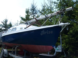 segelboot mit trailer - Bild 1 von 11