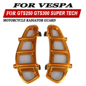 Motorcycle Radiator Guard Grille Cover For Vespa GTS250 GTS300 GTS 300 Super - Picture 1 of 3