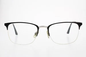Ray Ban Eyeglasses RB 6433 2997 Matte Black Silver Metal Half Frame 51/19-140 mm - Picture 1 of 9