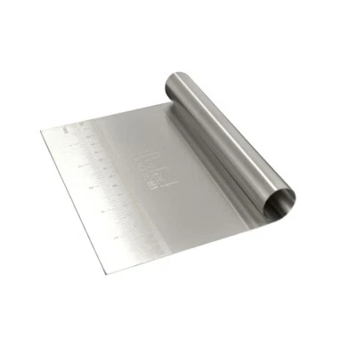 Hornear tarjeta de masa espátula de masa cortador de masa decoración de tartas acero inoxidable Trokser - Imagen 1 de 3