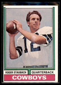 1974 Topps Roger Staubach #500 Dallas Cowboys - Bild 1 von 2