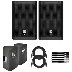Electro-Voice ZLX-8P-G2-US 8" Powered Speakers 2-Pack with Covers - Picture 1 of 12